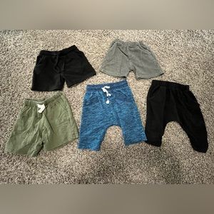 Boys shorts lot of 5 pairs GUC Size 2T